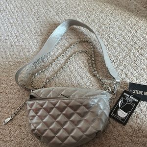 SteveMadden Bmandie Silver belt bad